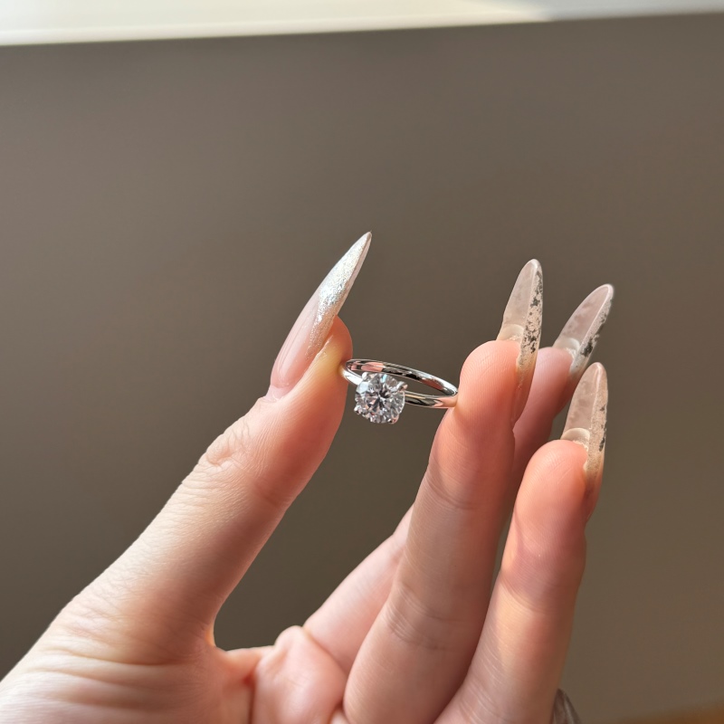 925 Sterling Silver Cubic Zirconia Ring - Image 2
