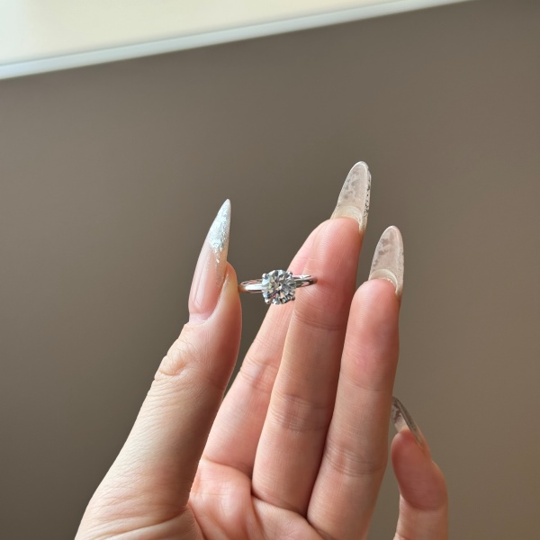 925 Sterling Silver Cubic Zirconia Ring - Image 5