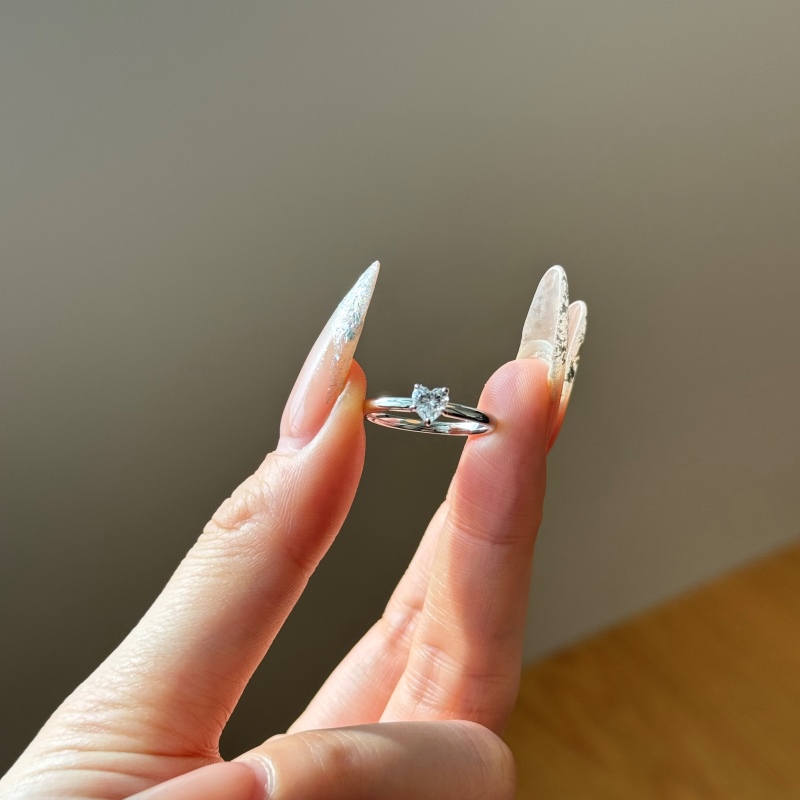 925 Sterling Silver Cubic Zirconia Ring