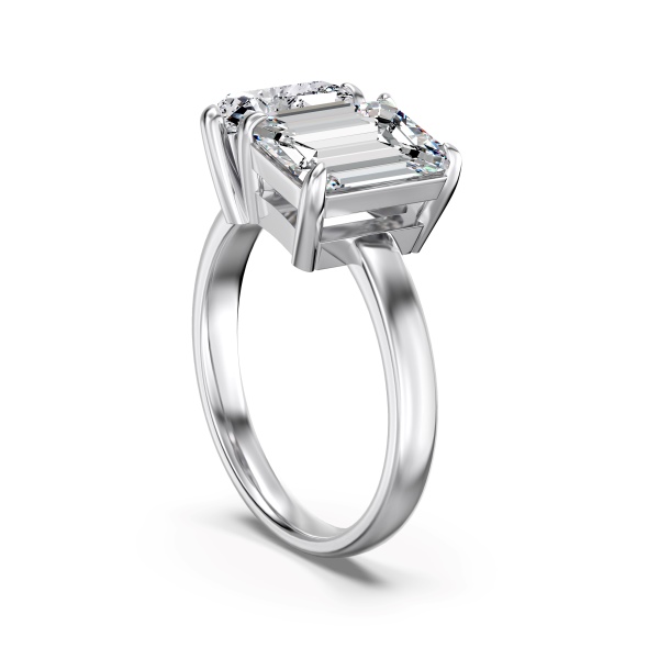 Cubic Zirconia Pear Cut Ring - Image 4