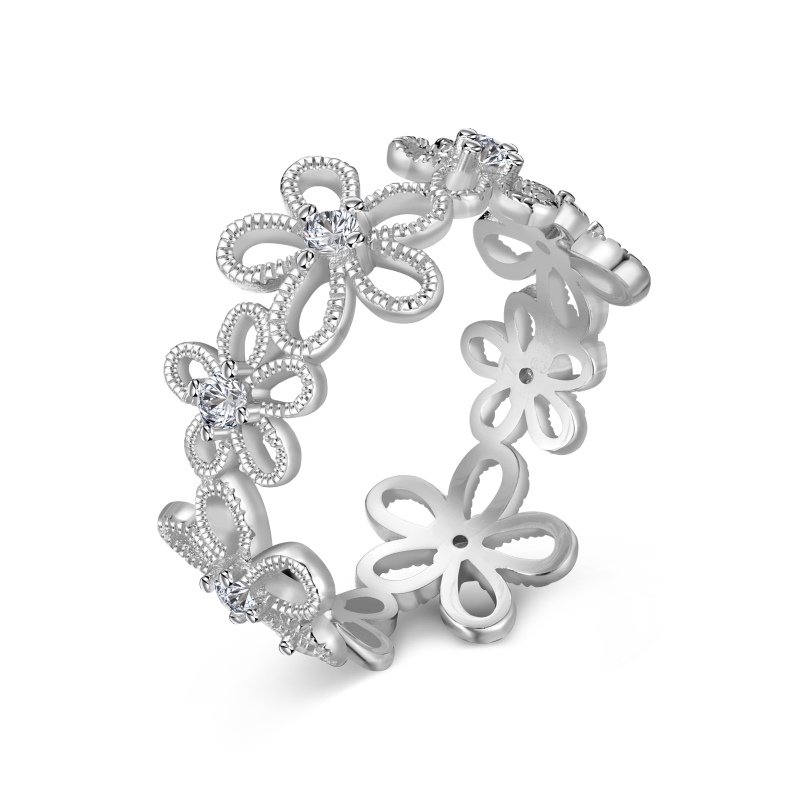 925 Sterling Silver Cubic Zirconia Ring