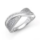 925 Sterling Silver Cubic Zirconia Ring