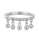 925 Sterling Silver Gold Plated Vintage Style Ring