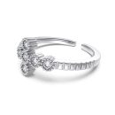 925 Sterling Silver Cubic Zirconia Ring