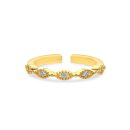 925 Sterling Silver Cubic Zirconia Ring