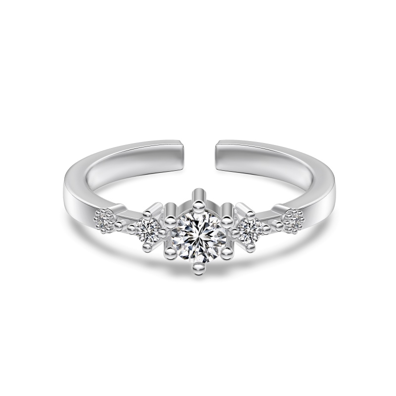 925 Sterling Silver Cubic Zirconia Ring
