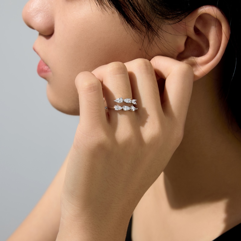 925 Sterling Silver Cubic Zirconia Ring