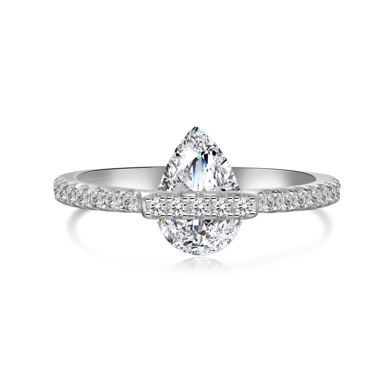 925 Sterling Silver Cubic Zirconia Ring