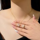 925 Sterling Silver Cubic Zirconia Ring