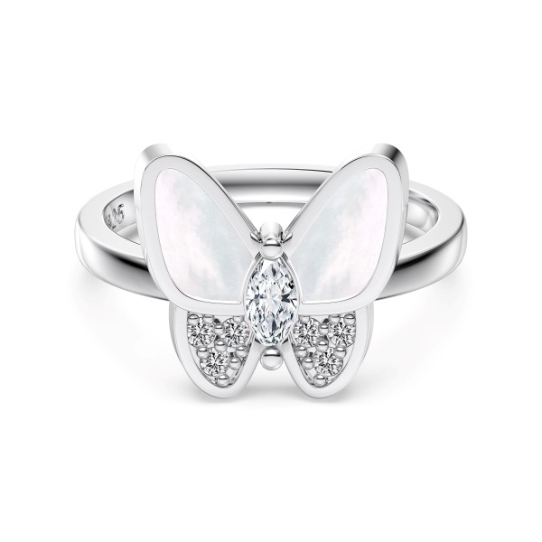 Sterling Silver 925 Ring Small - US Size 9 (19.0 mm)