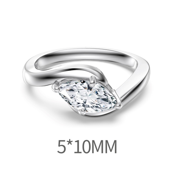 Sterling Silver 925 Ring Small - US Size 9 (19.0 mm)