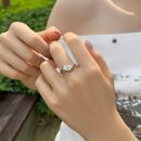 925 Sterling Silver Cubic Zirconia Marquise Cut Ring