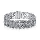 925 Sterling Silver Cubic Zirconia Bracelet