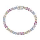 925 Sterling Silver Cubic Zirconia Bracelet