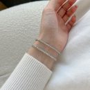 925 Sterling Silver Cubic Zirconia Bracelet