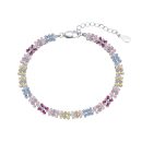 925 Sterling Silver Cubic Zirconia Bracelet