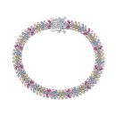 925 Sterling Silver Cubic Zirconia Bracelet