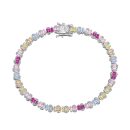 925 Sterling Silver Cubic Zirconia Bracelet