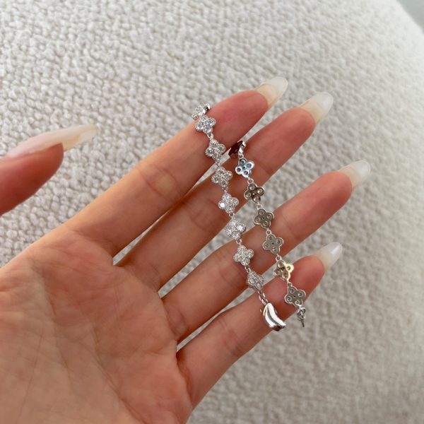 925 Sterling Silver Cubic Zirconia Bracelet