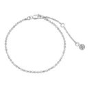 925 Sterling Silver Gold Plated Cubic Zirconia Bracelet