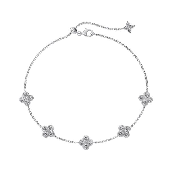 925 Sterling Silver Cubic Zirconia Bracelet