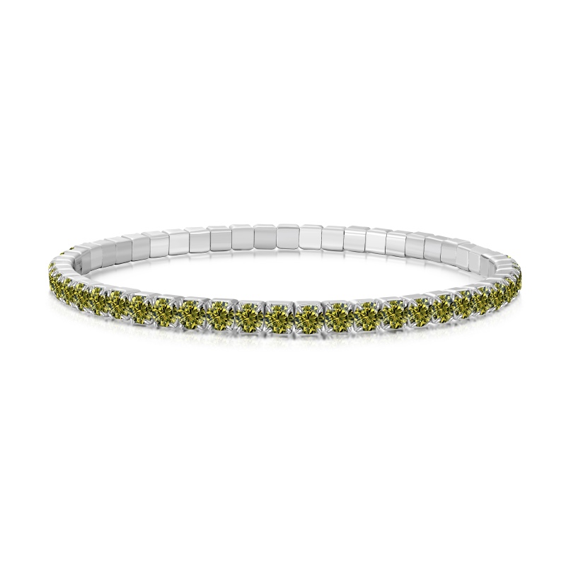 925 Sterling Silver Cubic Zirconia Bracelet