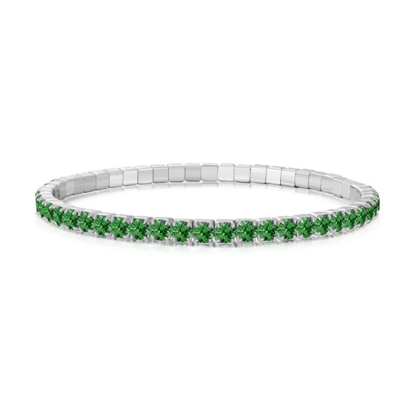 925 Sterling Silver Cubic Zirconia Bracelet