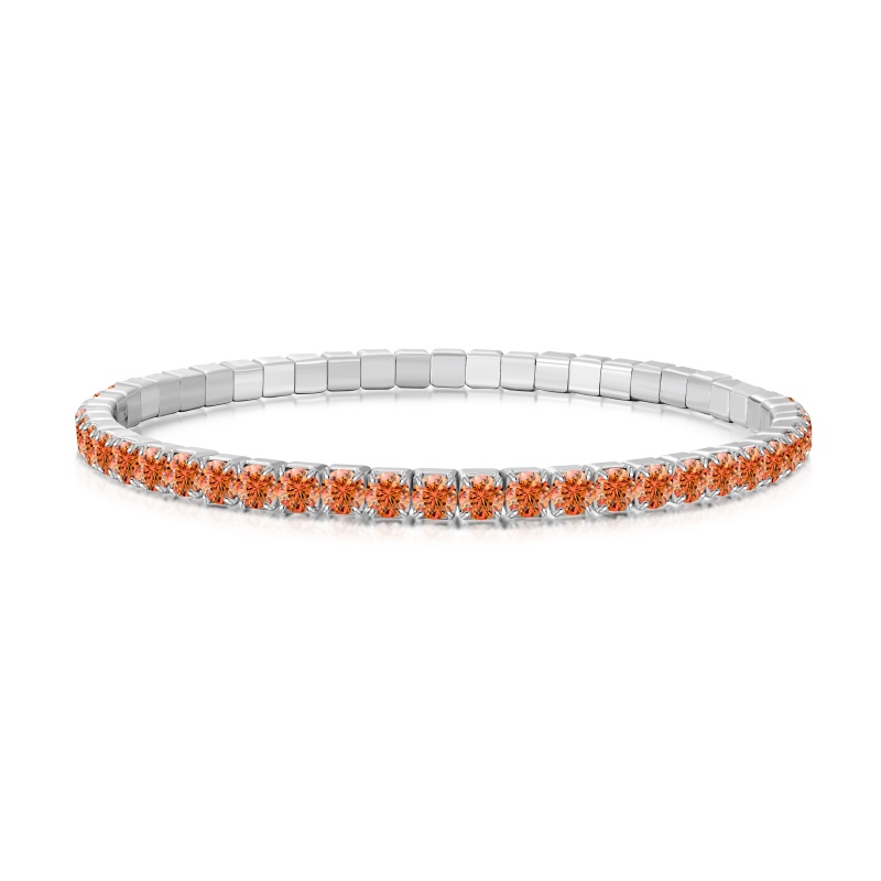 925 Sterling Silver Cubic Zirconia Bracelet