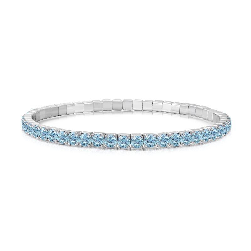 925 Sterling Silver Cubic Zirconia Bracelet