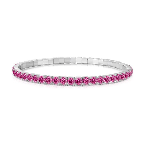 925 Sterling Silver Cubic Zirconia Bracelet