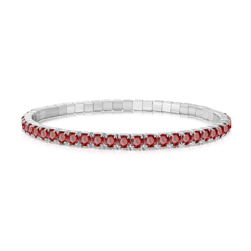 925 Sterling Silver Cubic Zirconia Bracelet
