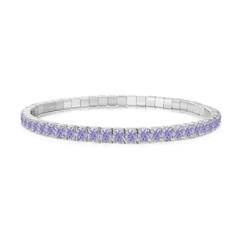 925 Sterling Silver Cubic Zirconia Bracelet