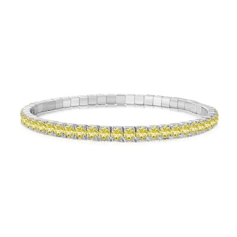 925 Sterling Silver Cubic Zirconia Bracelet