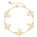 925 Sterling Silver 14K Plated Bracelet