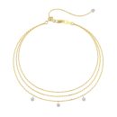 925 Sterling Silver 18K Gold Plated Bracelet