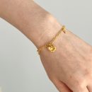 925 Sterling Silver 18K Plated Bracelet