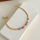 925 Sterling Silver 18K Gold Plated Bracelet