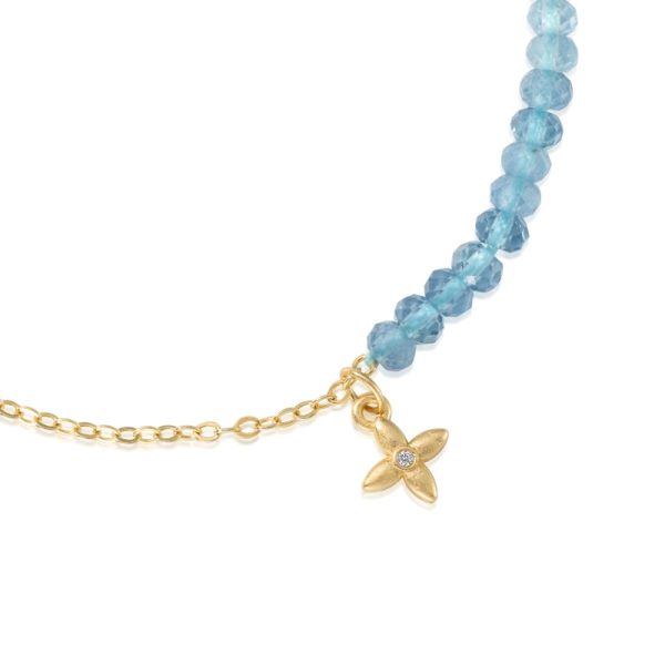 925 Sterling Silver 18K Gold Plated Bracelet