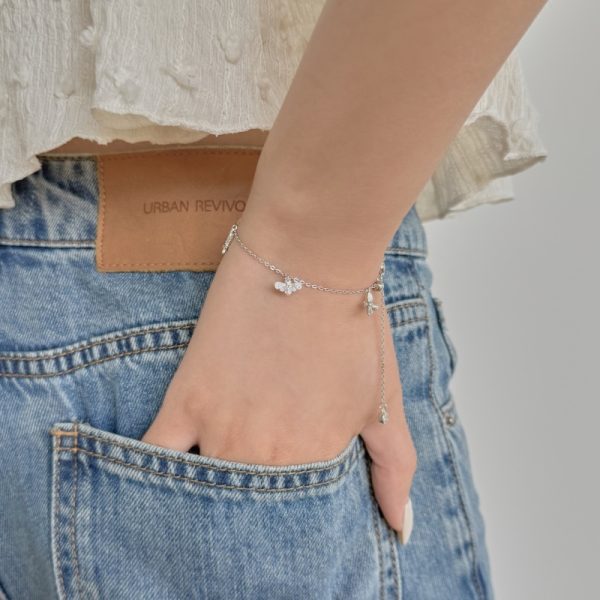 925 Sterling Silver Cubic Zirconia Bracelet