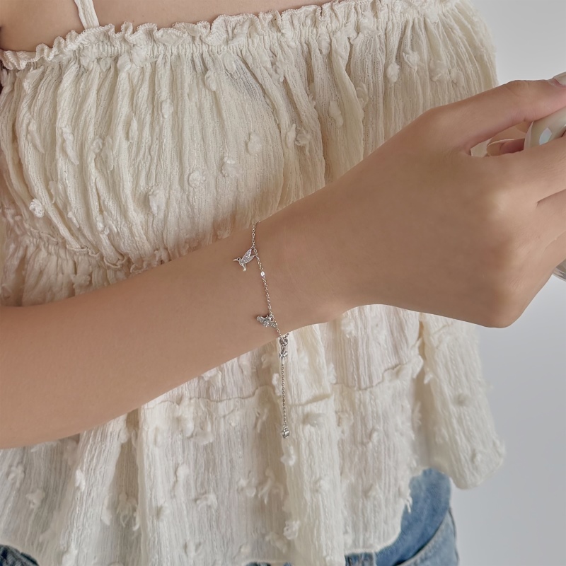 925 Sterling Silver Cubic Zirconia Bracelet - Image 3