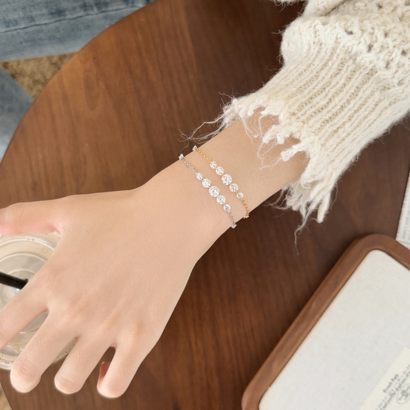 925 Sterling Silver Cubic Zirconia Bracelet