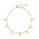 925 Sterling Silver 18K Gold Plated Necklace