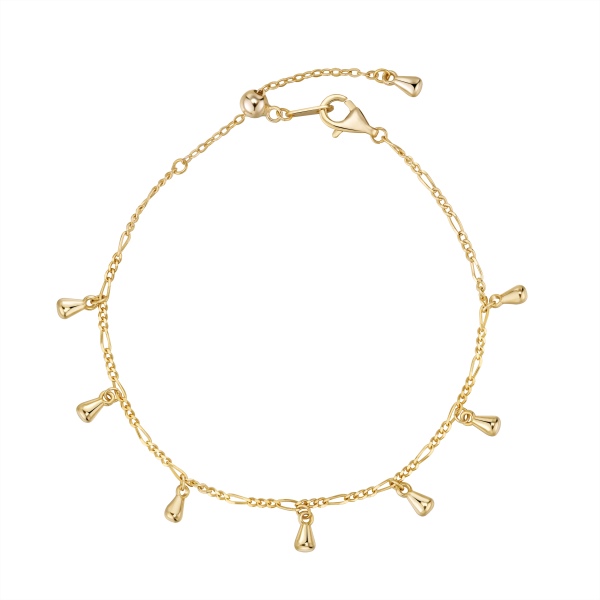 925 Sterling Silver 18K Gold Plated Necklace - Image 4