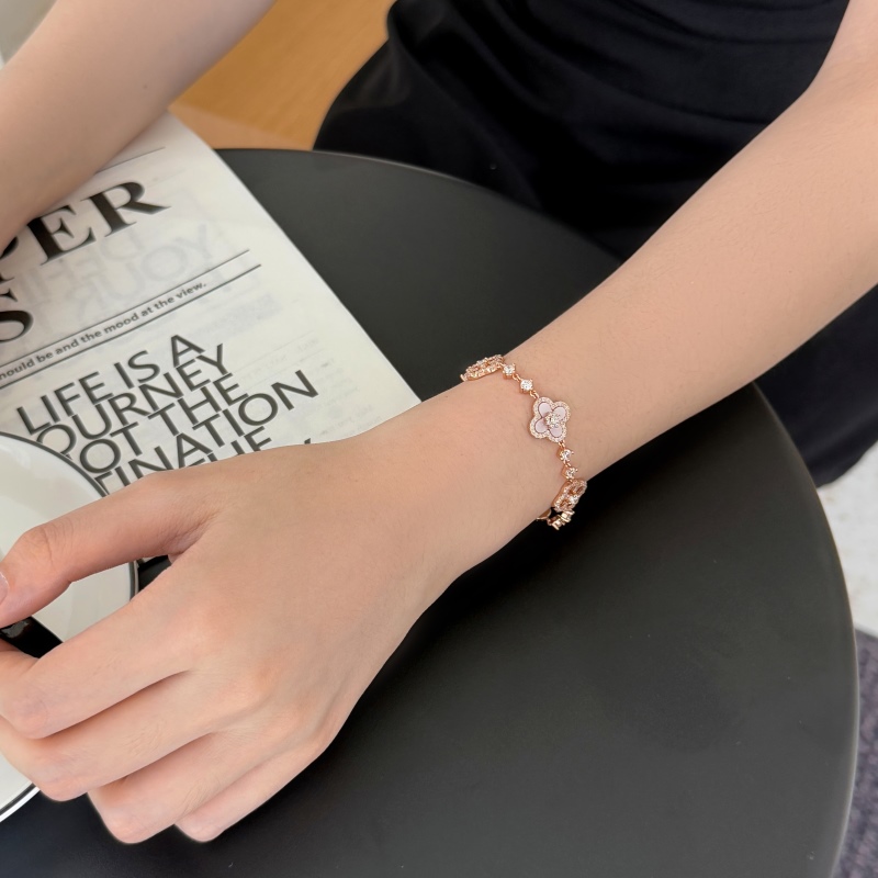 925 Sterling Silver Cubic Zirconia Bracelet - Image 2