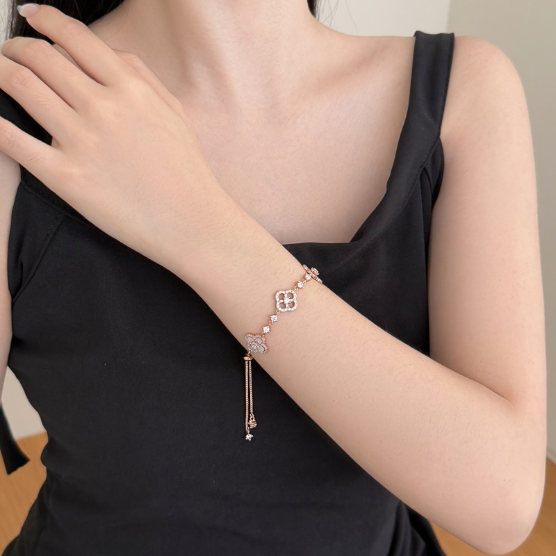 925 Sterling Silver Cubic Zirconia Bracelet - Image 3