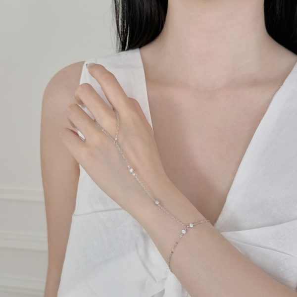 925 Sterling Silver Cubic Zirconia Bracelet