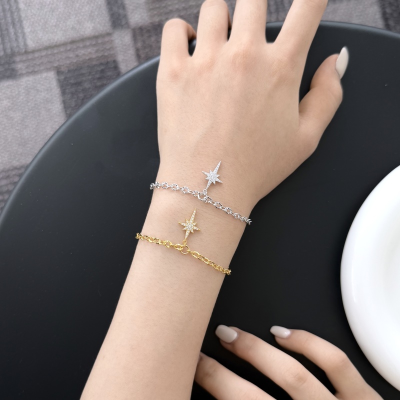 925 Sterling Silver Cubic Zirconia Bracelet - Image 2