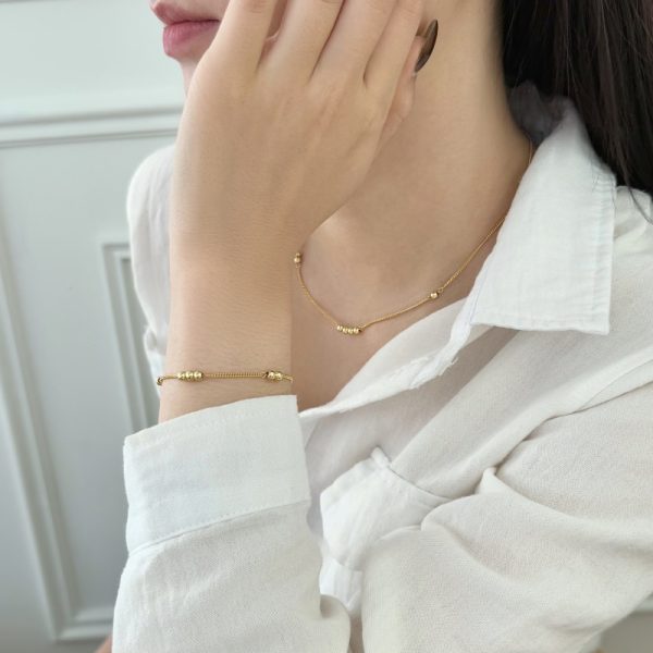 925 Sterling Silver 18K Plated Bracelet