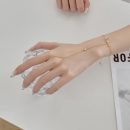 925 Sterling Silver 18K Gold Plated Cubic Zirconia Bracelet