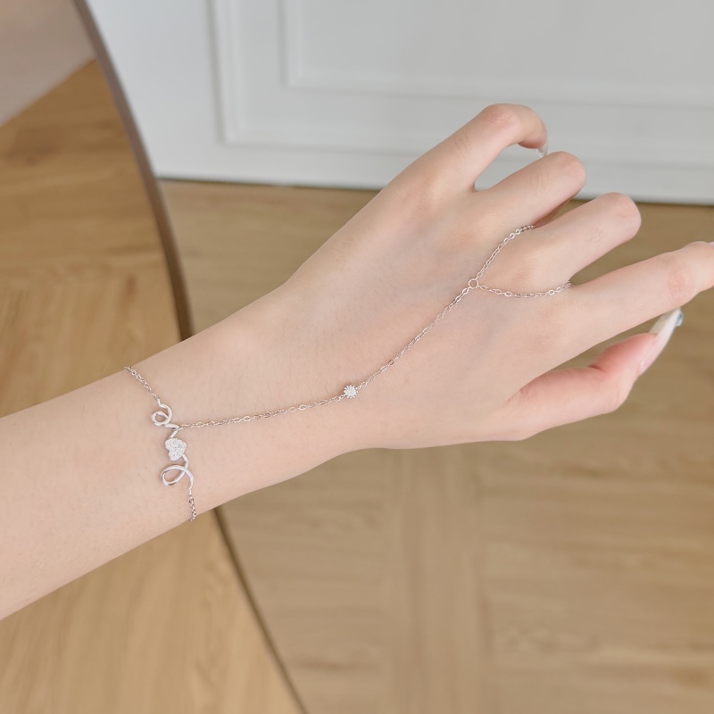 925 Sterling Silver Cubic Zirconia Bracelet